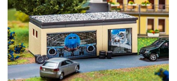 Modelisme ferroviaire : FALLER F130621 - Garage double fonctionnel 