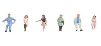 Modélisme ferroviaire : FALLER F150921 - Personnes assises