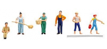 Modélisme ferroviaire : Faller F151093 - Maraichers a la campagne