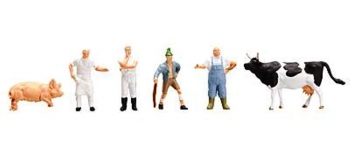 Modélisme ferroviaire : FALLER F151098 - Figurines d'abattoir 