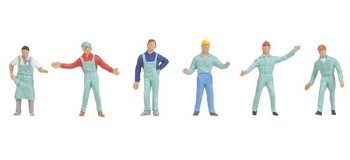 Modélisme ferroviaire : FALLER F155344 - Personnel d'entretien