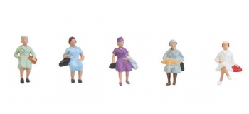 Modélisme ferroviaire :  FALLER F155347  - Personnes assises