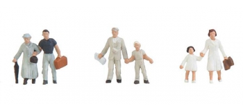 Modélisme ferroviaire : FALLER F155348  - 3 couples