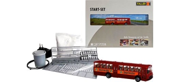 Modélisme ferroviaire : FALLER F161498 - Kit de démarrage Car System Autobus (MB 317) 