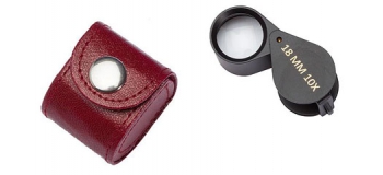 Modélisme ferroviaire : FALLER F170527 - Loupe de poche avec étui