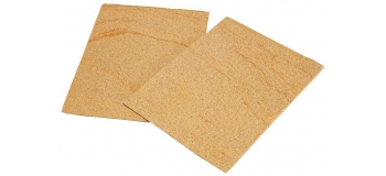 F170905 Tapis pierres ocre