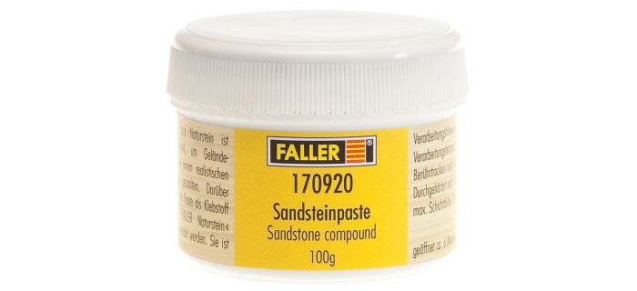 Faller 170920 pate pierre 100g jaune