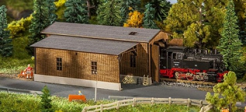 Modélisme ferroviaire : FALLER F222167 - Remise motrice OBERHARMERBACH