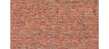 Modélisme ferroviaire : FALLER F170607 -Plaque de décor, mur en briques Clinker 