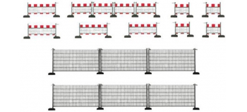 Modélisme ferroviaire : FALLER F180435 - Clôtures Barrage