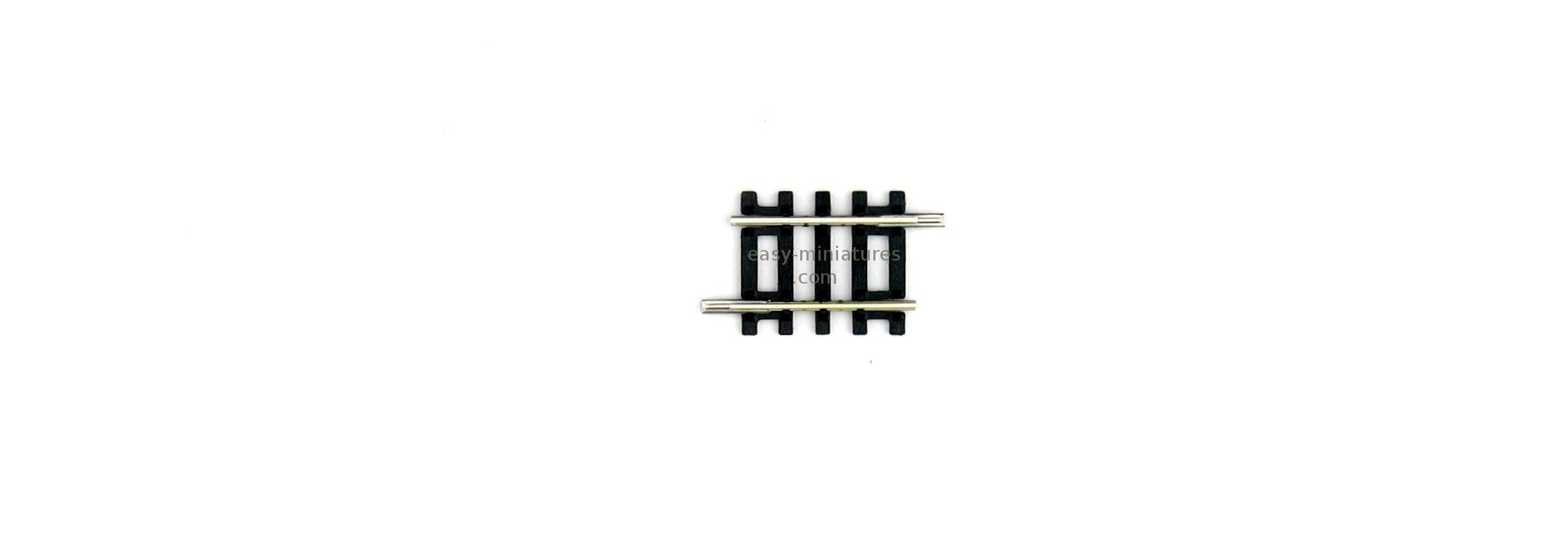 Rail droit court, 38 mm - R610 - Hornby - Rails - Easy Miniatures