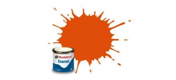 Peintures à maquettes et modélisme ferroviaire  HUMBROL HUM20046 - AA0046 - Orange Mat