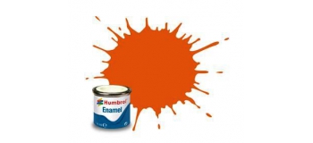 Train électrique : HUMBROL HUM20018 - AA0196 - N°1 Orange  14 ml