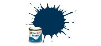 Peintures pour maquettes et modelisme ferroviaire HUMBROL HUM20104 - AA1153 - N°1 Bleu Oxford mat