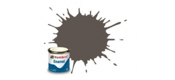 Peintures à maquettes et modélisme HUMBROL HUM20224 - AA7224 - N°1 Gris ardoise foncé mat