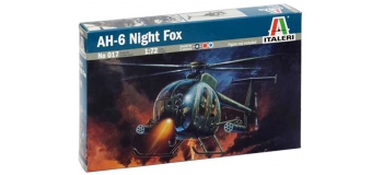 Maquettes : ITALERI I017 - Hélicoptère AH-6 Night Fox 