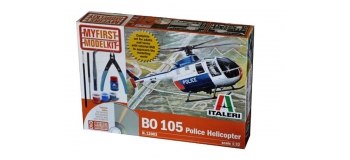 Maquettes : ITALERI I12003 - Hélicoptère de police Bo 105 