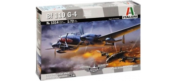 Maquettes : ITALERI I1314 - Avion Messerschmitt Bf110G-4 