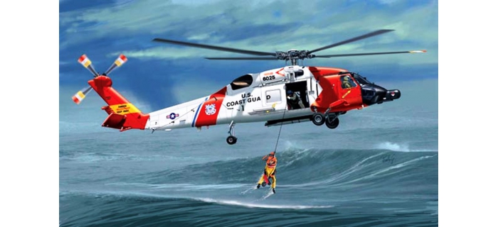 ITALERI I1346 - Hélicoptère HH-60J Jay Hawk US Coast Guard
