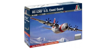 Maquettes : ITALERI I1348 - Avion C-130J Hercules US Coast Guard 