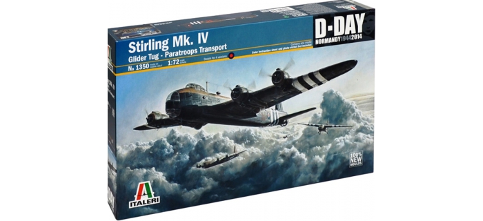 Maquettes :  ITALERI I1361 - Short Stirling Mk.IV 