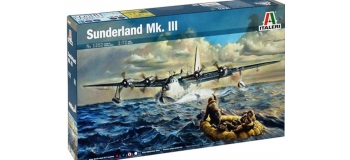 Maquettes : ITALERI I362 - Short Sunderland Mk.III 