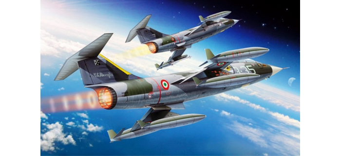 ITALERI I2502 - Avion F-104G/S Starfighter 