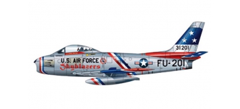 ITALERI I2503 - Avion F-86F Sabre Skyblazers 