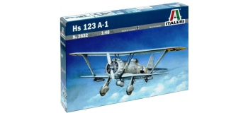 Maquettes : ITALERI I2632 - Avion Henschel Hs123A-1
