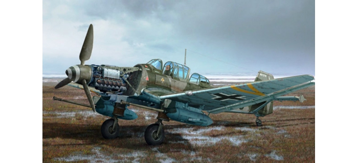 ITALERI I2722 - Avion Junkers Ju87G-2 Stuka