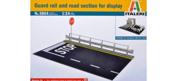 Maquettes : ITALERI I3864 - Section de route et glissière 