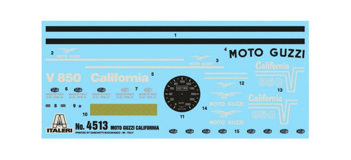 ITALERI I4513 - Moto Guzzi California Classic 