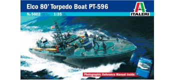 Maquettes : ITALERI I5602 - Vedette rapide ELCO 80 Torpedo Boat 