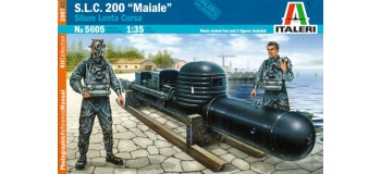 Maquettes : ITALERI I5605 - Torpille SLC Maiale 