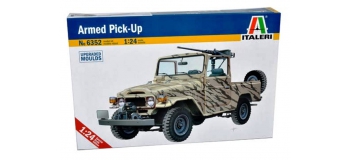 Maquettes : ITALERI I6352 - Véhicule 4x4 armé.