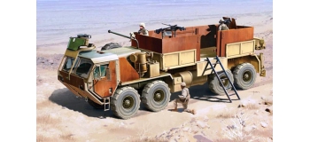 Maquettes : ITALERI I6510 - Véhicule blindé M985 HEMTT Gun Truck. 