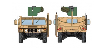 ITALERI I6511 - Véhicule militaire M998 A1 