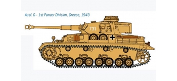 ITALERI I6514 - Panzer IV Ausf. F1/F2 