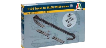 Maquettes : ITALERI I6515 - Chenilles de M109
