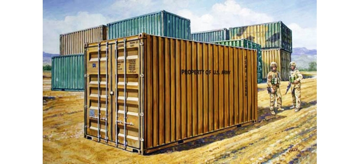 Maquettes : ITALERI I6516 - Container 20' 