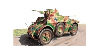 Maquettes : ITALERI I6605 - Autoblindé AB41 