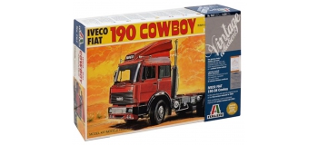 Maquettes : ITALERI I767 - Camion tracteur IVECO 190-38 Cow Boy 