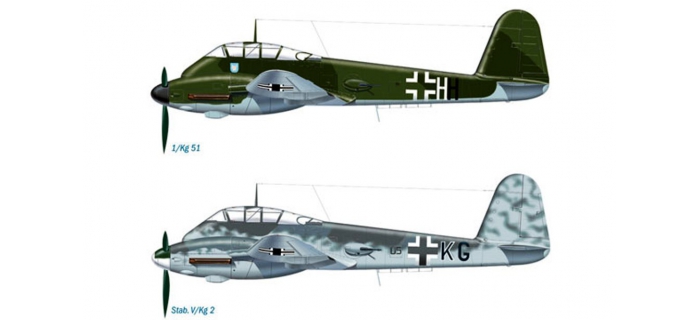ITALERI I074 - Messerschmitt Me410 Hornisse