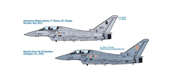 ITALERI I1340 - Avion EF-2000 Typhoon Biplace 