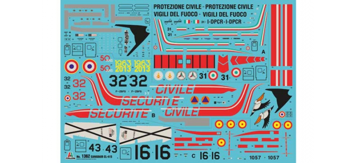 ITALERI I1362 - Canadair CL-415