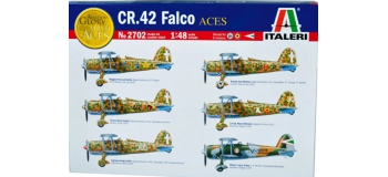 Maquettes : ITALERI I2702 - CR.42 Falco As Italiens