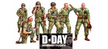 Maquettes : ITALERI I309 - Parachutistes US 2ème G.M.