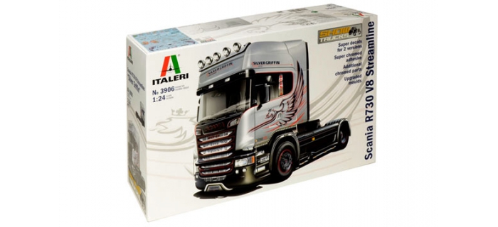  ITALERI I3906 - Scania R730 Silver Griffin 