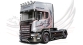 Maquettes : ITALERI I3906 - Scania R730 Silver Griffin 