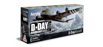 Maquettes :  ITALERI I445AP -Set Peintures Avions D-Day